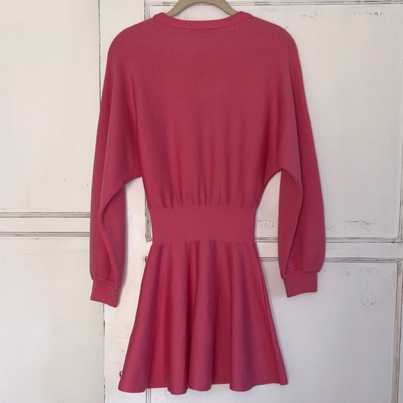 NWOT Alice and Olivia Murray Wool Fit And Flare Mini Dress XS - Picture 5 of 7